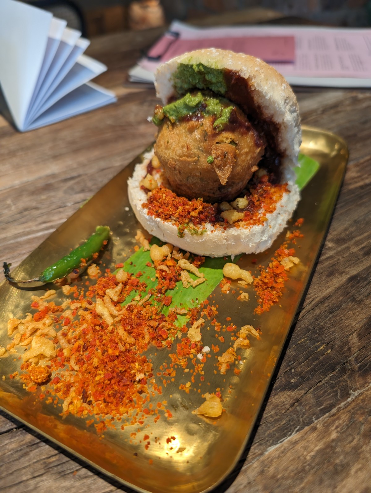 The Bombay Burger (Vada Pav)